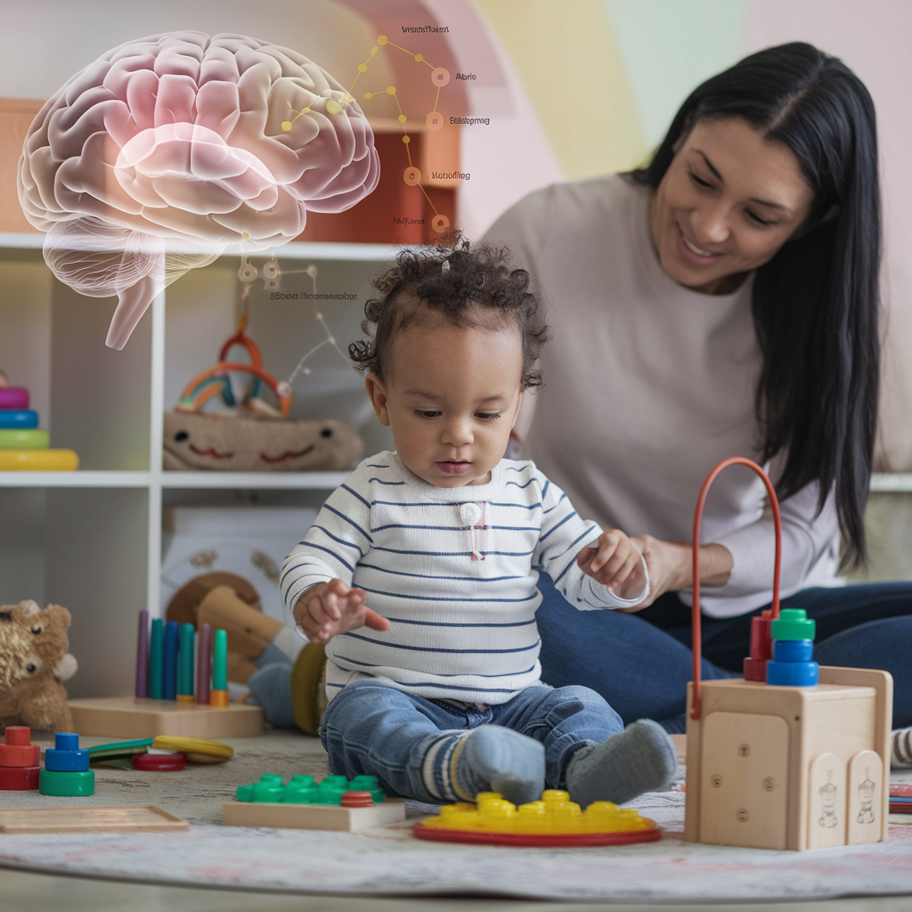 how the child's brain benefits from early behavioral interventions such as ABA therapy