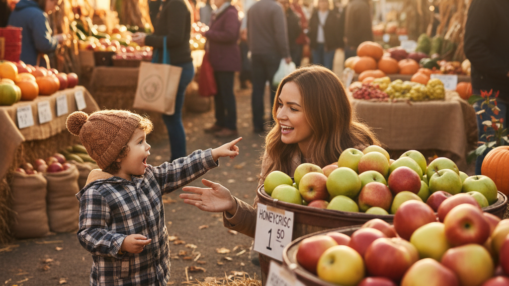 ABA Skill Practice at a Farmer’s Market